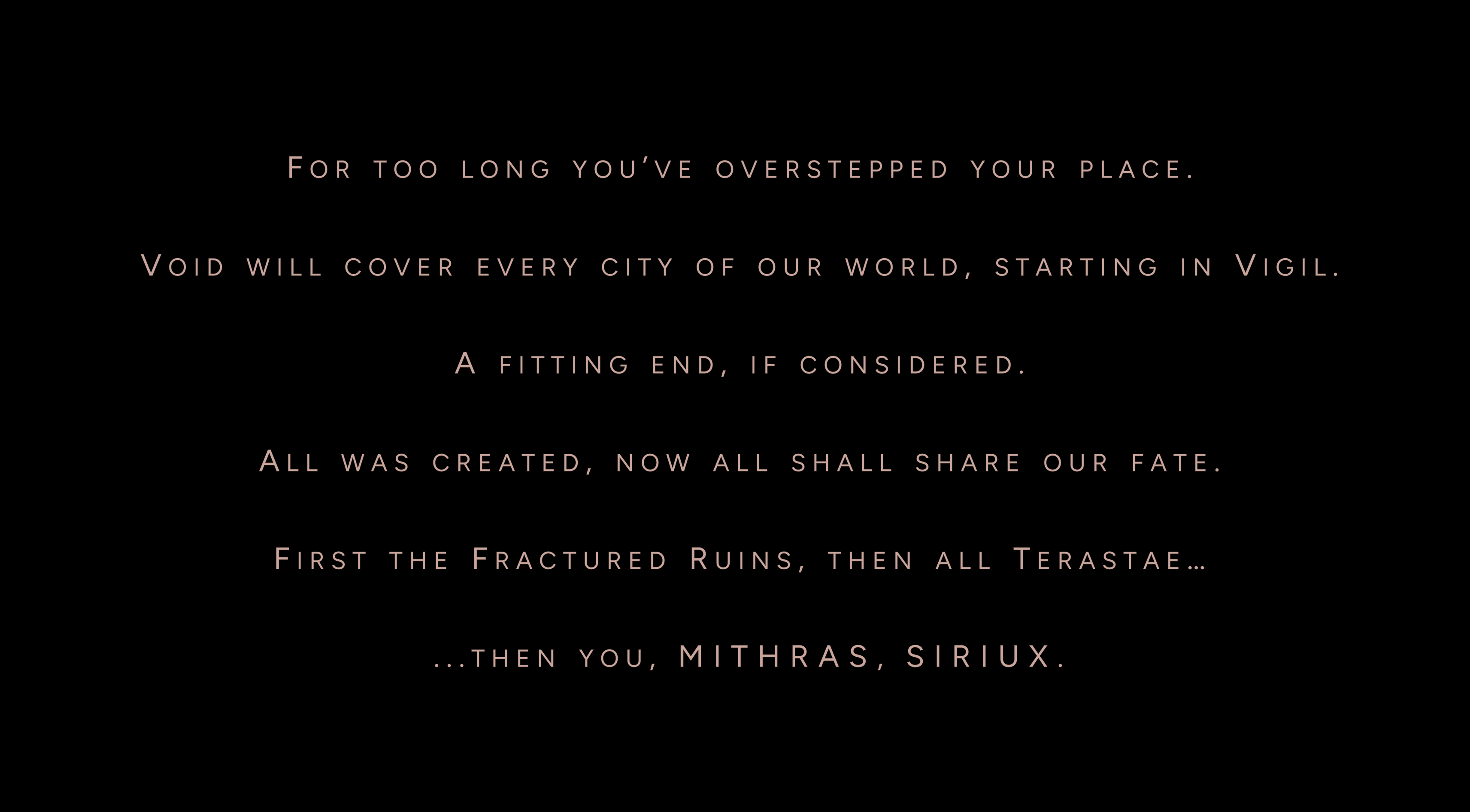 Aethermancer intro text