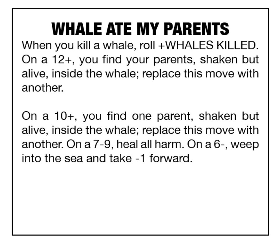 Whale ate my parents